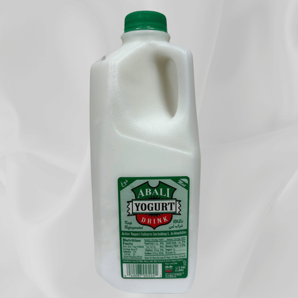 Abali Yogurt Drink with Mint, 64 Oz Mediterranean Bazaar