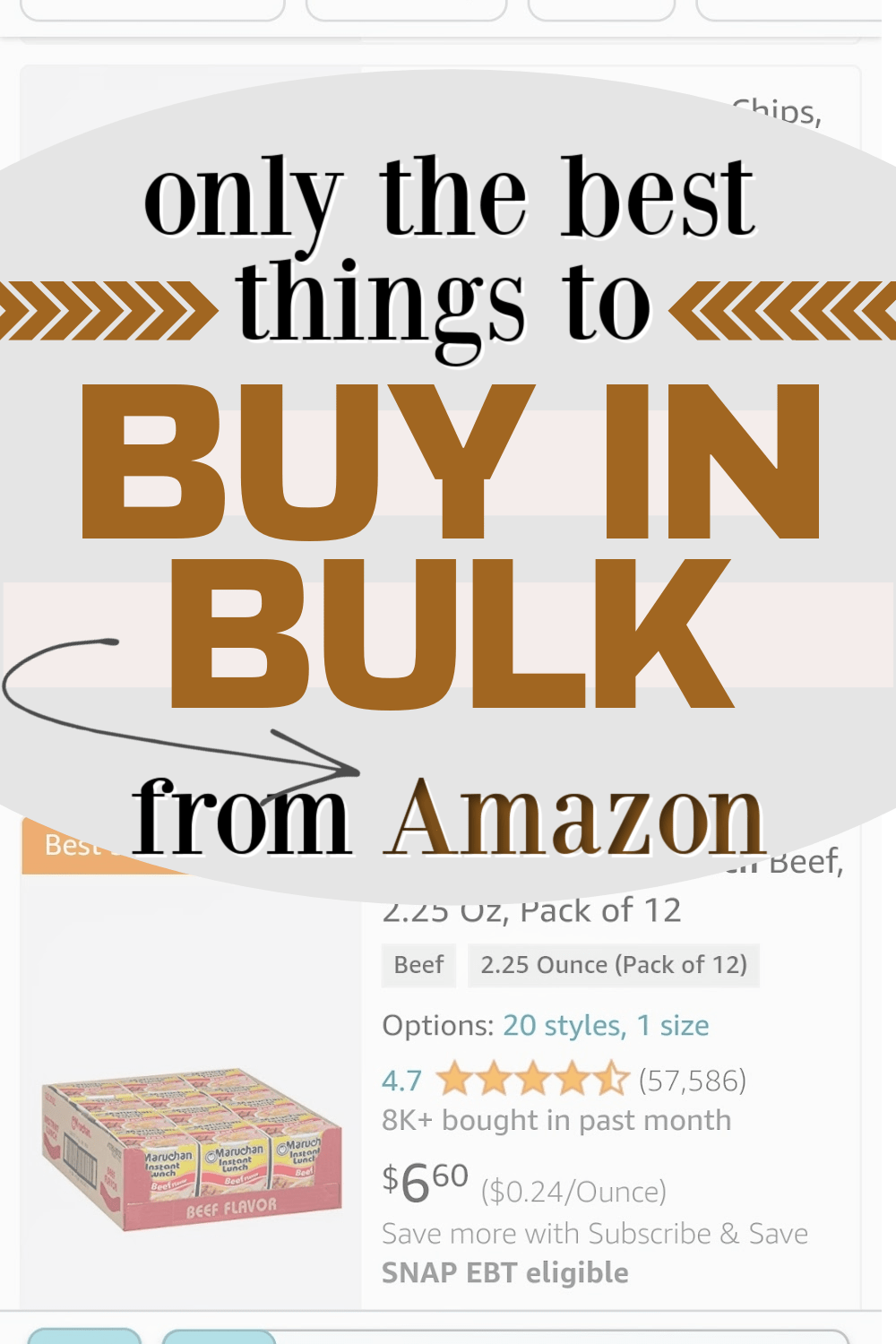 25 Things To Buy In Bulk That Will Save The Most Money