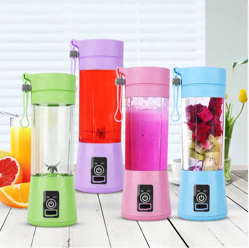 Blender smoothie maker, portabil cu incarcare USB functie de baterie