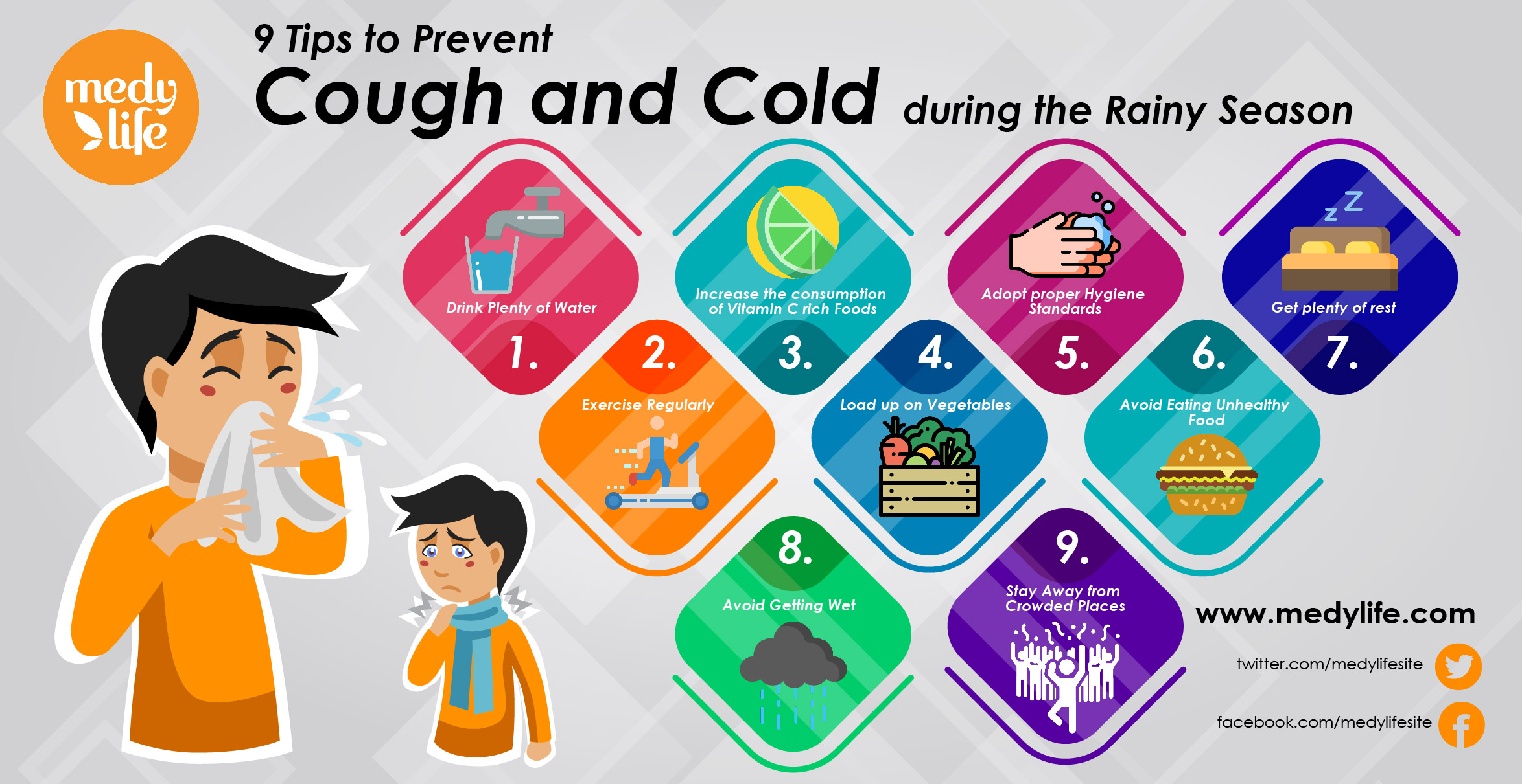9 Tips to Prevent Cough and Cold during the Rainy Season Medy Life