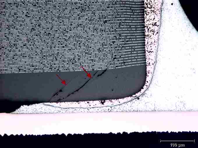 Materials Evaluation and Engineering, Inc. Cracking Capacitors