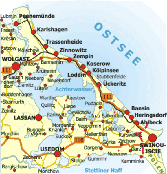 Karte Ostsee Kühlungsborn Campingplätze Ostsee Karte Karte