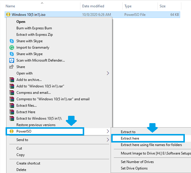How to Open, Extract & Create ISO File on Windows