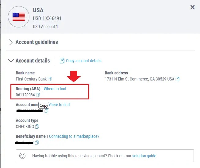 How to Find Routing Number in Payoneer Meer's World