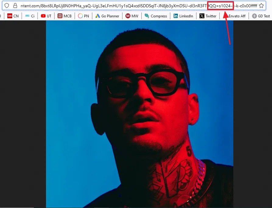 How To View/Download Full Size YouTube Profile Picture