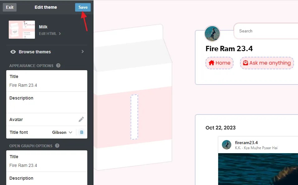 How Do You Customize Tumblr Theme Edit Blog Meer's World