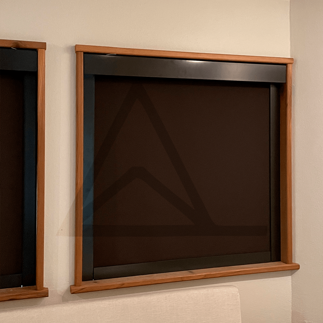 Roller Shade Light Gaps? Side tracks might be your answer Designers