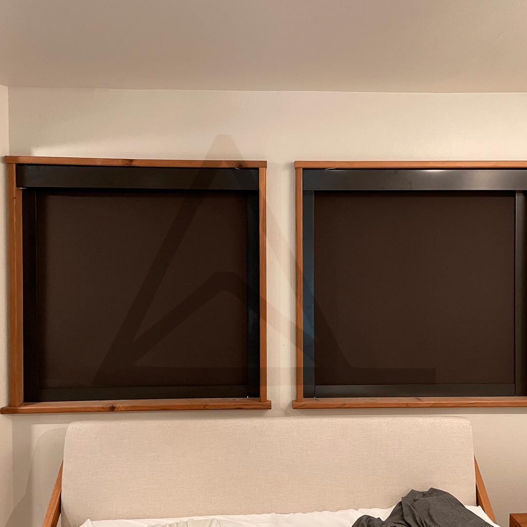 Roller Shade Light Gaps? Side tracks might be your answer Designers