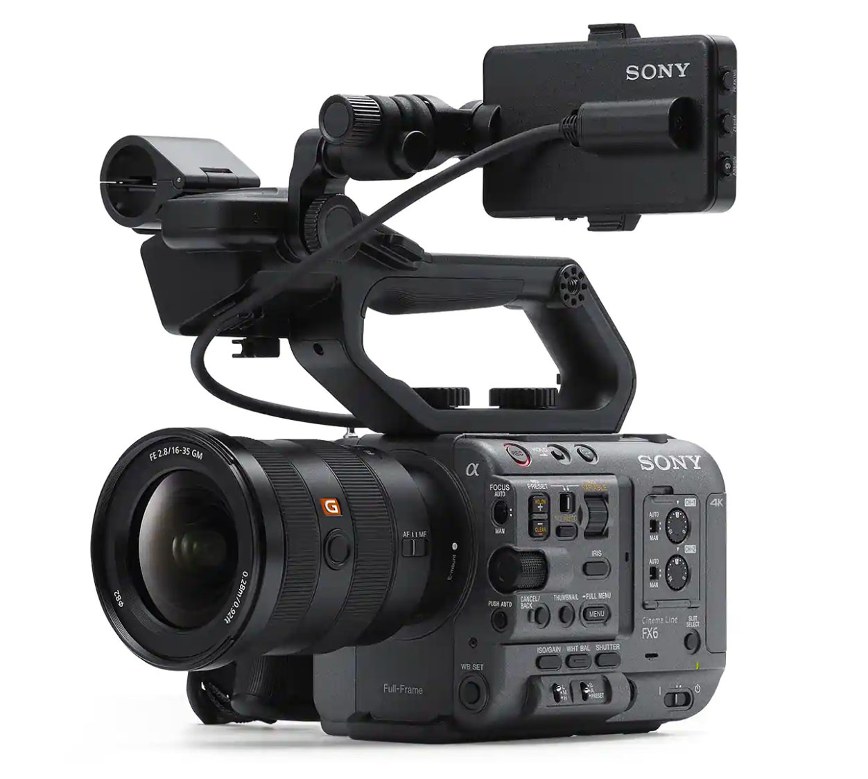 Sony Electronics launches FX6 fullframe professional camera to expand