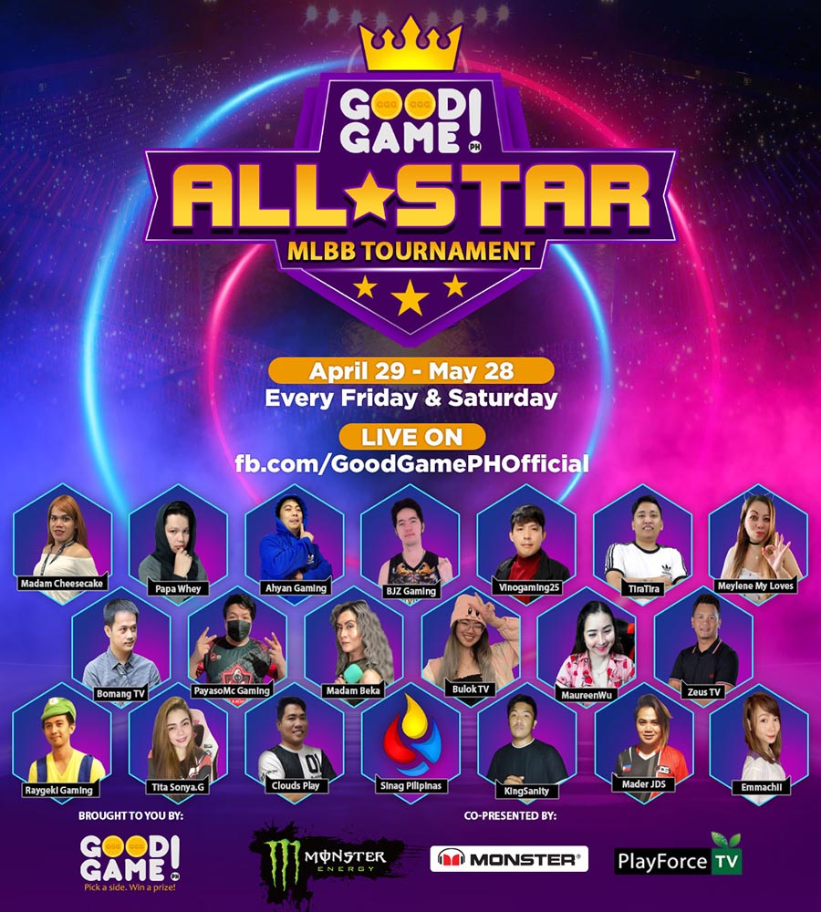 Monster Gaming supports grassroots ESports, mounts allstar MLBB tourney with Good Game PH