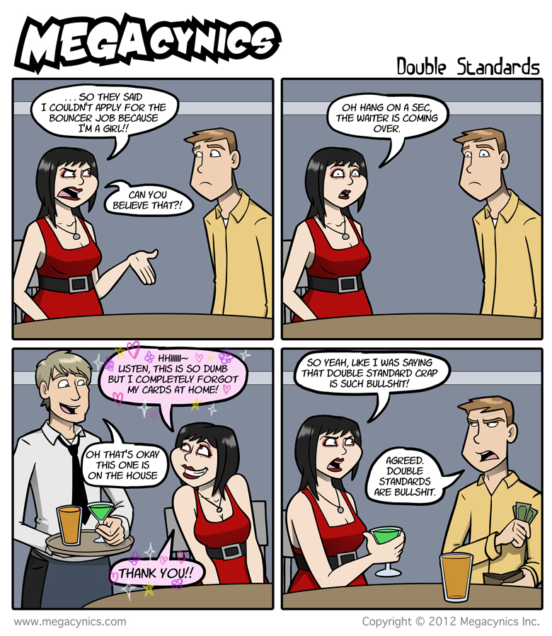 Gender double standards. What is your favorite? GirlsAskGuys