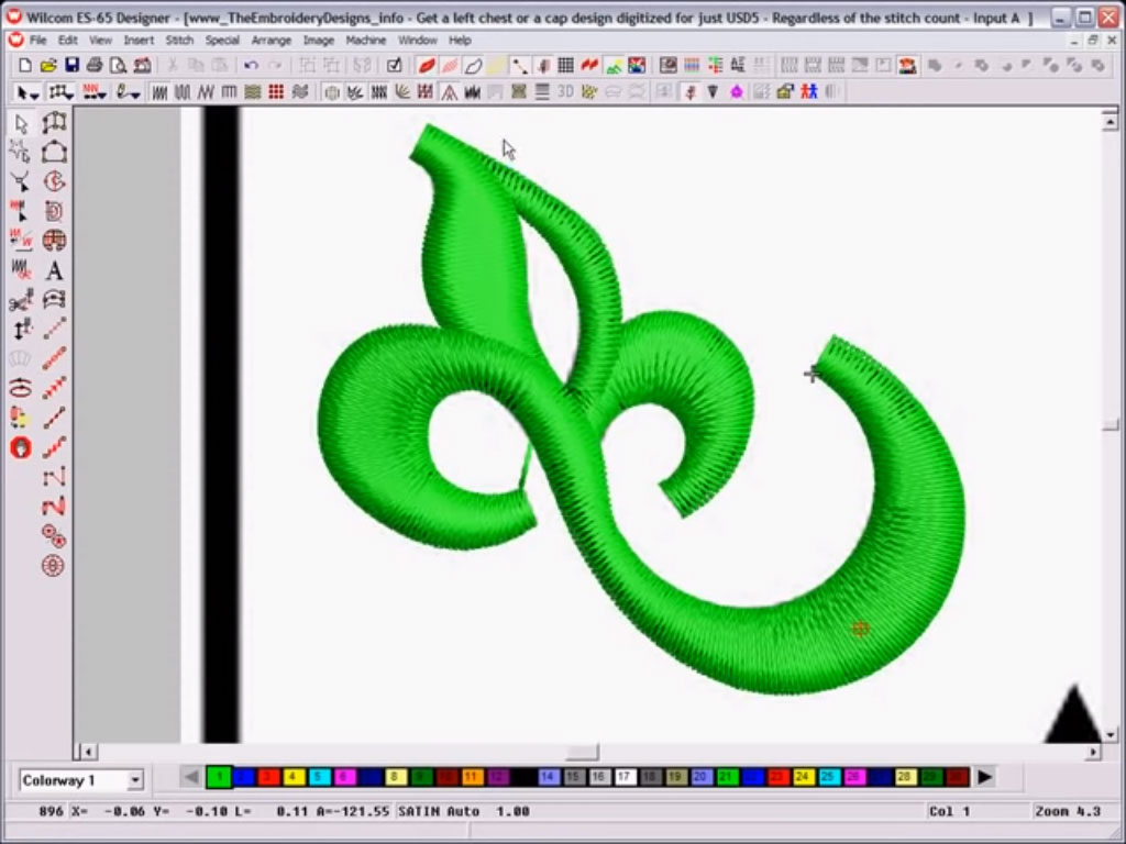 Cheapest Digitizing for Machine Embroidery Mega Digitizing