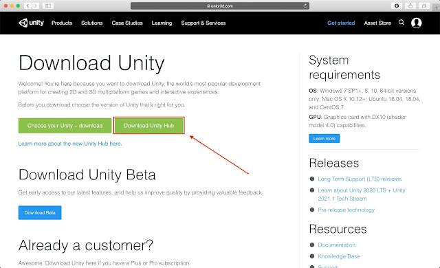 How to Install the Unity Game Engine with Unity Hub - Mega Voxels