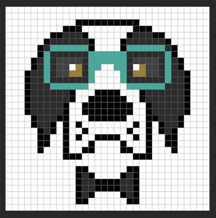 How to Make a Grid for Pixel Art in Mega Voxels