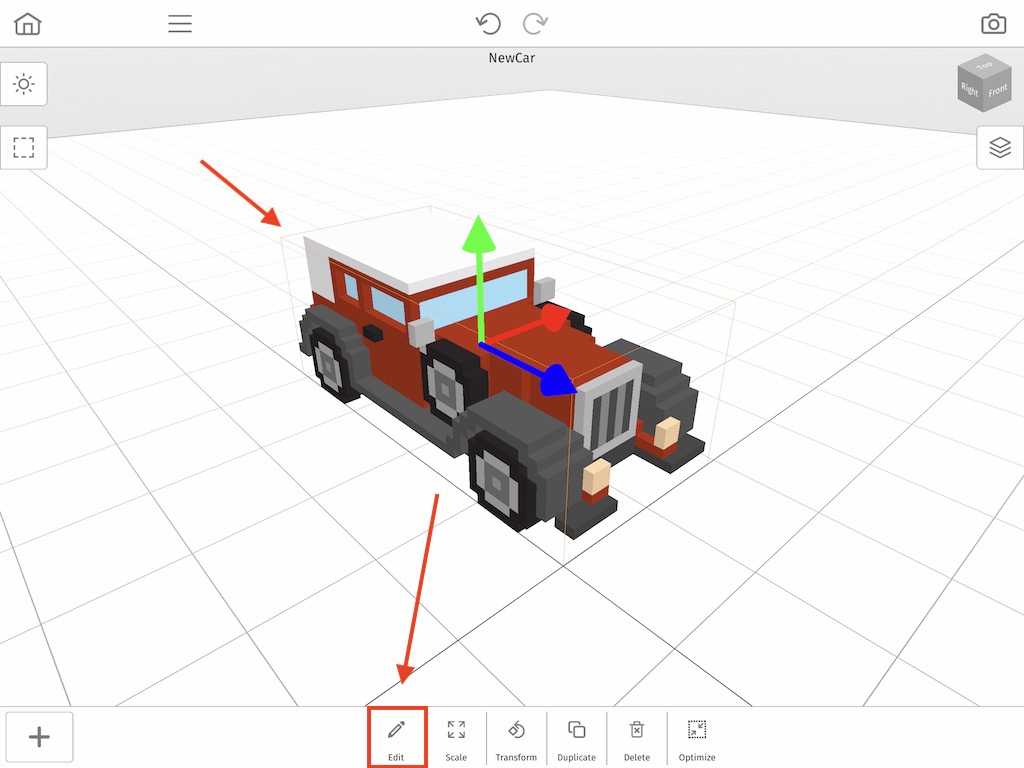 How to Use the Paint Bucket in Mega Voxels Mega Voxels