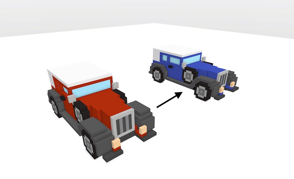 How to Use the Paint Bucket in Mega Voxels Mega Voxels