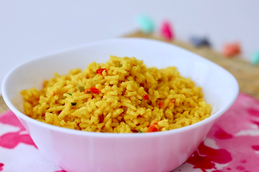 Simple and Delicious Turmeric Rice Recipe With GrainFree Option