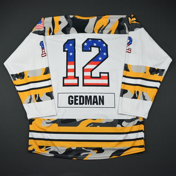 Item Detail Gedman, Marissa Military Appreciation (GameIssued) February 4, 2017 vs