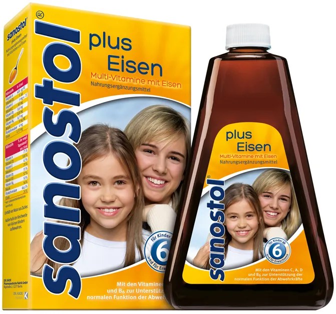 SANOSTOL plus Eisen Saft 230 ml Versandapotheke meinPharmaversand