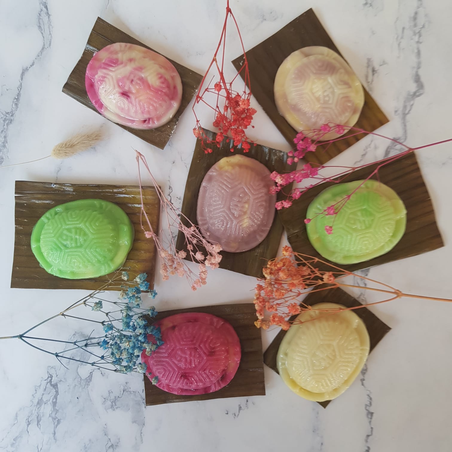 Tortoise Sweet Potato Cakes ( 紅龜粿) Mei Kitchen