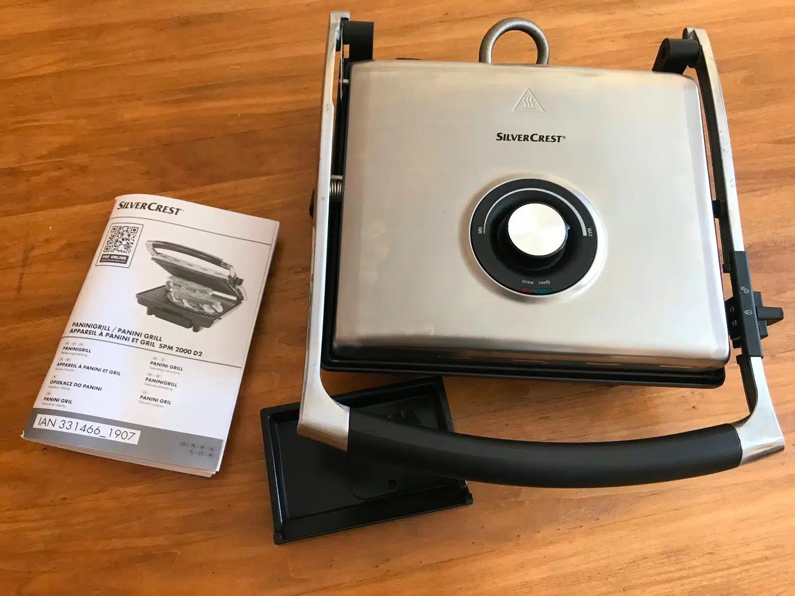 SILVERCREST KITCHEN TOOLS Panini Maker SPM 2000 D2 Test und Bewertung