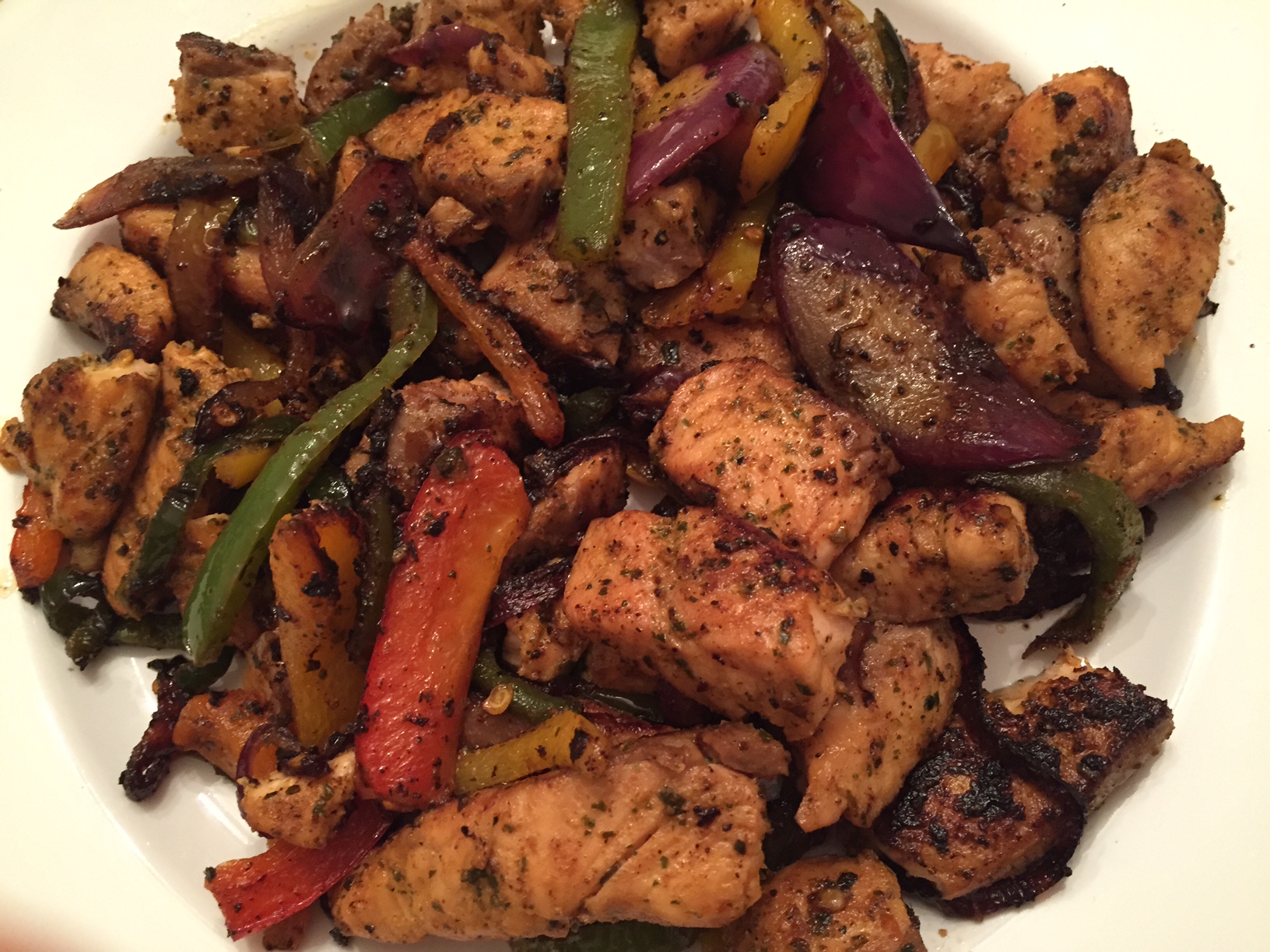 Spicy Chicken Stir Fry Recipe With Onions And Peppers Melanie Cooks