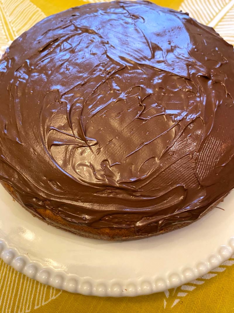 Chocolate Frosting Made With Chocolate Chips Melanie Cooks