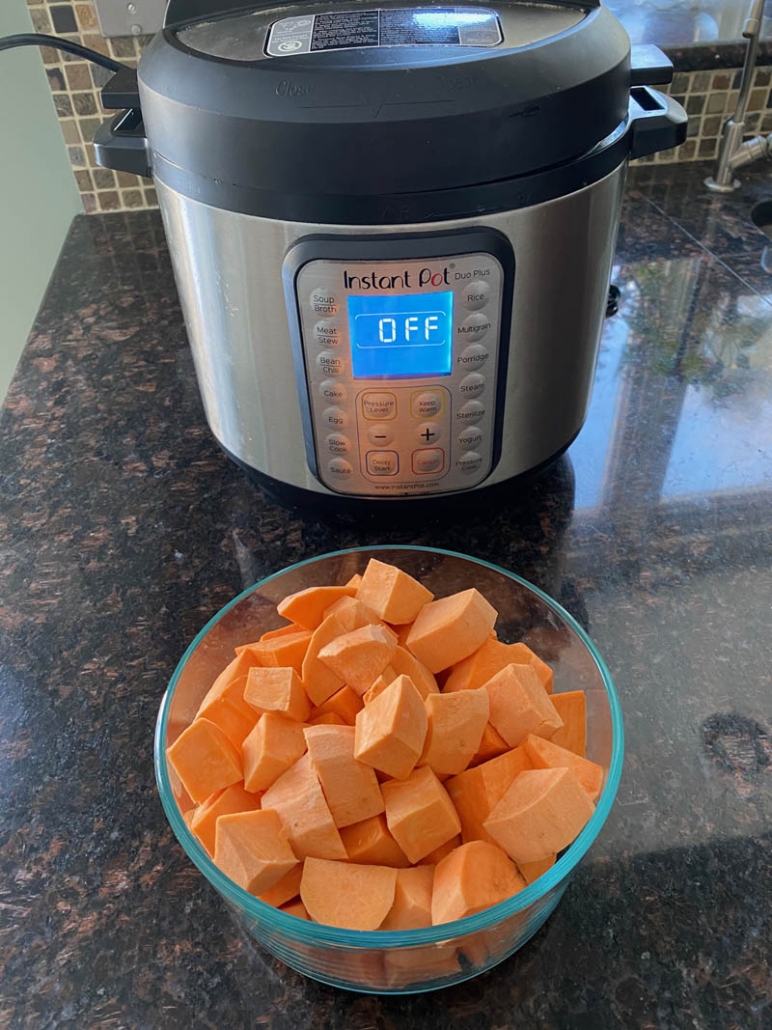 Cubed Sweet Potatoes In The Instant Pot Melanie Cooks