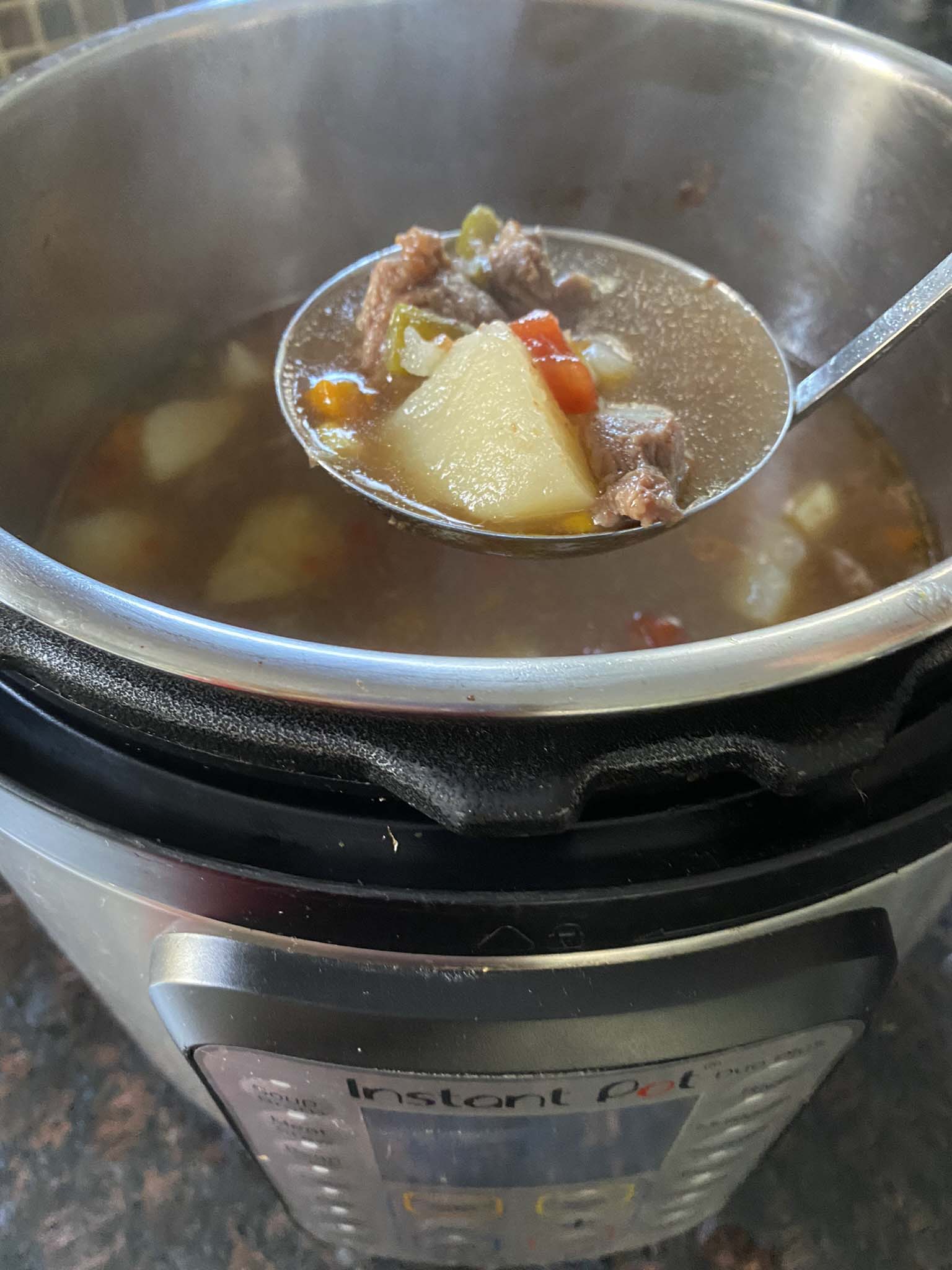 Instant Pot Vegetable Beef Soup Melanie Cooks