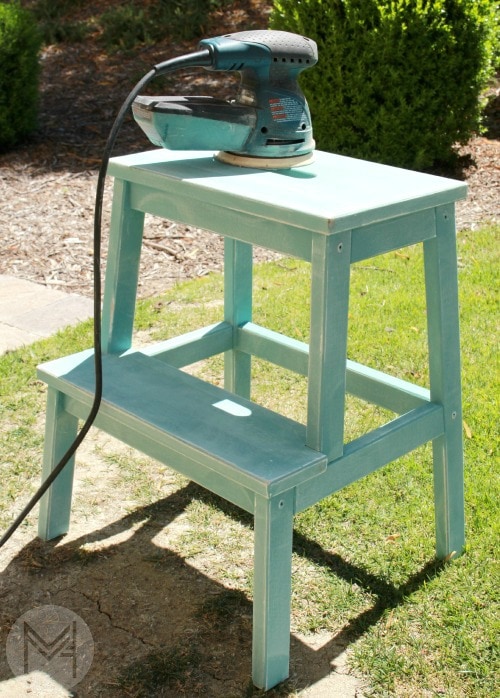 DIY Fabric Step Stool