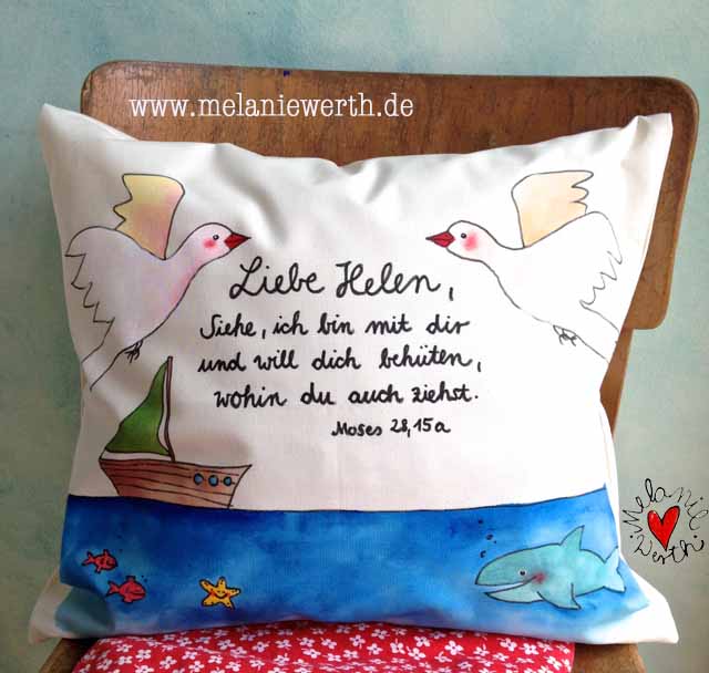 Geschenke zur Taufe Malerei für Kleine
