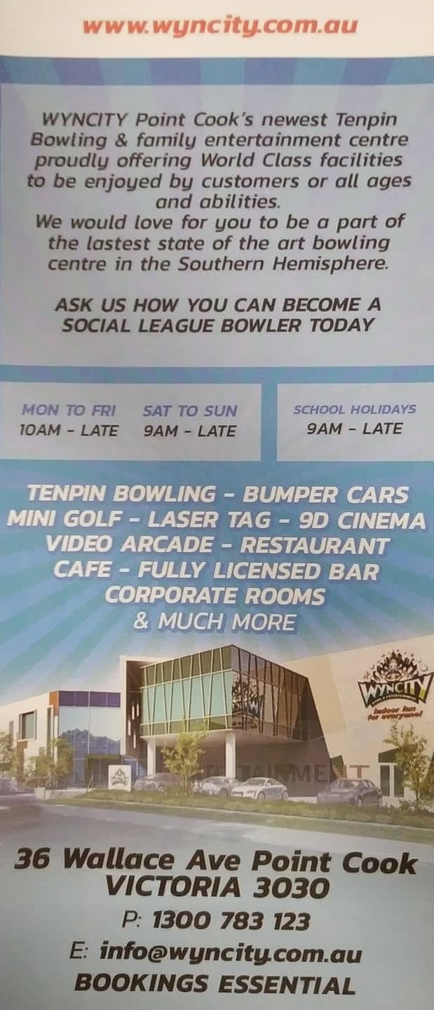 Wyncity Point Cook Bowling, Mini Golf & Laser Tag Entertainment Centre