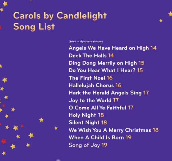Vision Australia's Carols By Candlelight 2022 Melbourne Dates & Tickets