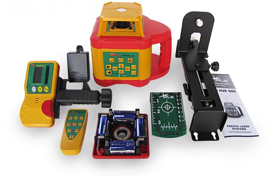 Pls Hvr505g Green Beam Multifunction Rotating Laser Level