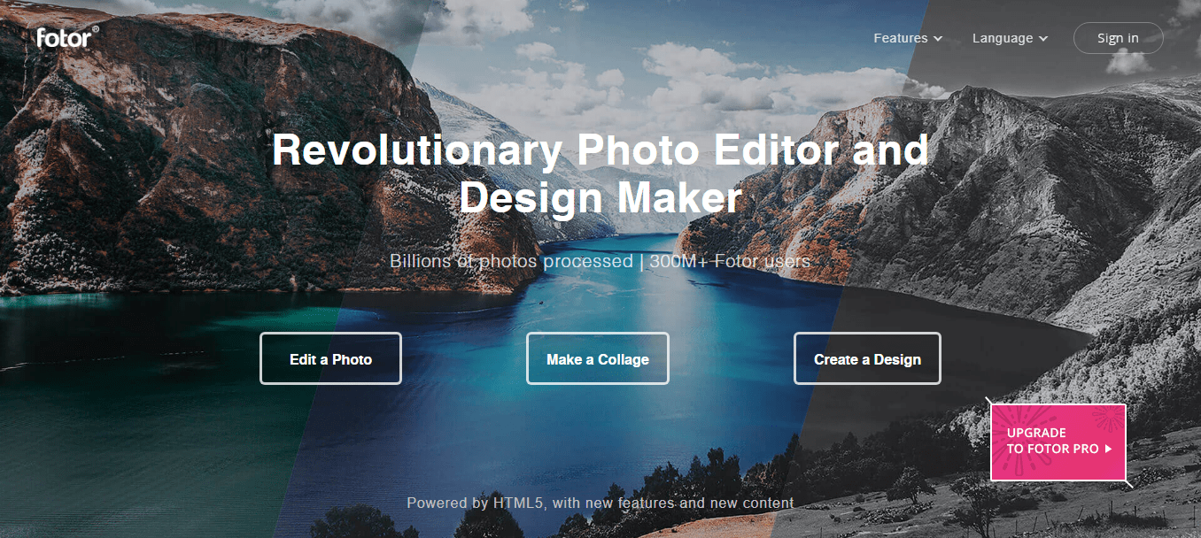 Fotor provides everything you need online photo editor and Design Maker