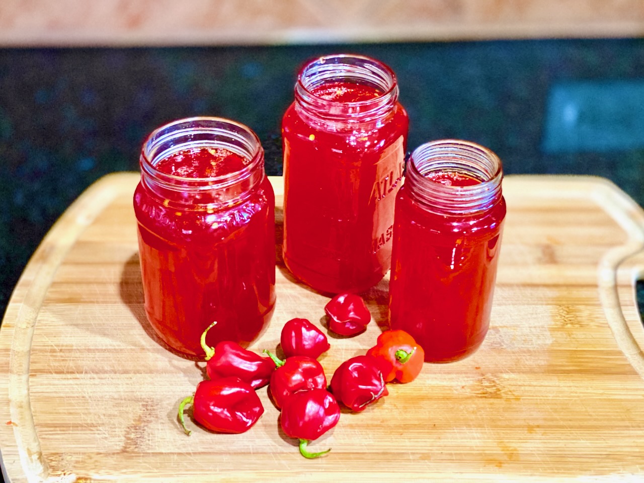 Habanero pepper jelly A Spicysweet spread Mellow Masala