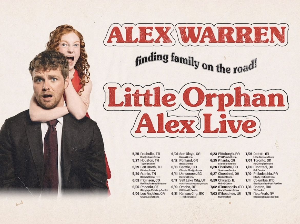 See Little Orphan Alex Warren, live in North America 2026 // MELODIC