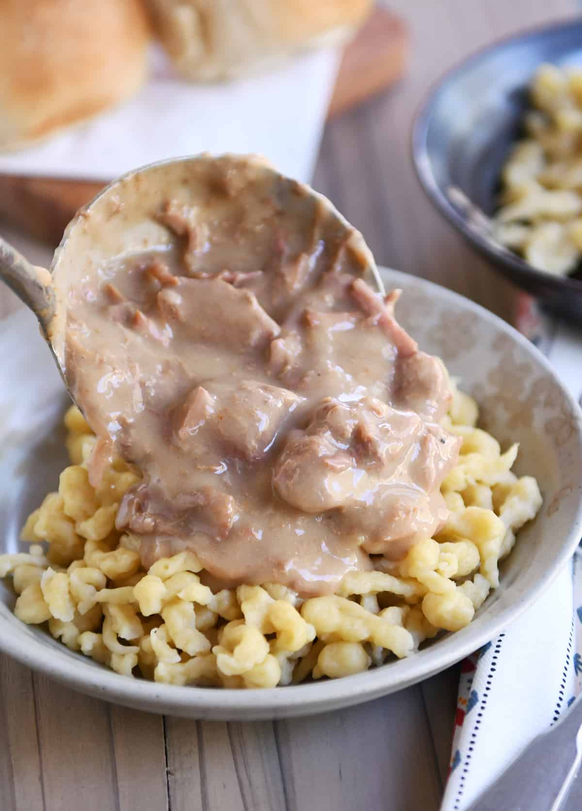 Ultimate Beef Stroganoff {Slow Cooker} Mel's Kitchen Cafe
