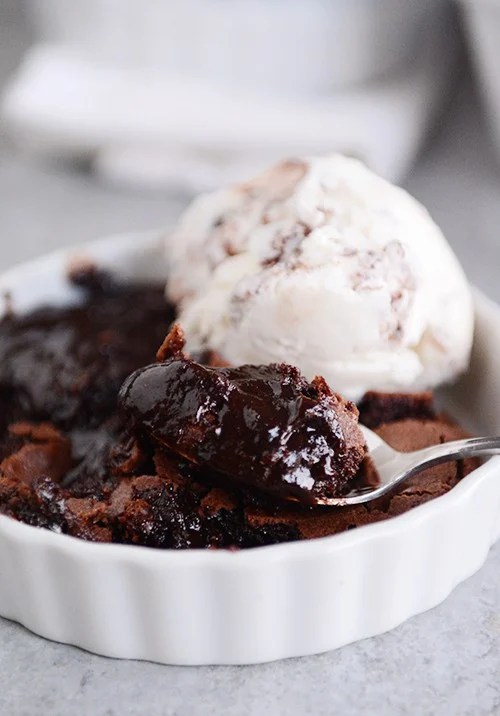 Brownie Pudding {Decadent and Delicious} Mel's Kitchen Cafe