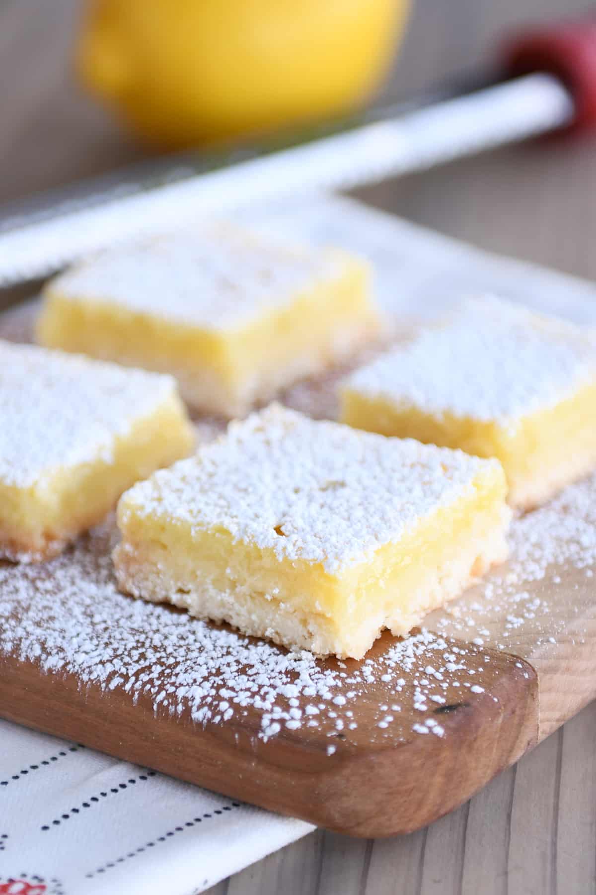 The Best Lemon Bars Recipe Mel's Kitchen Cafe