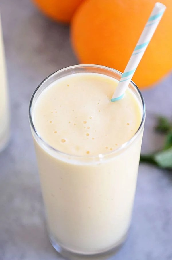 Orange Dreamsicle Smoothie {or Popsicles!} Mel's Kitchen Cafe