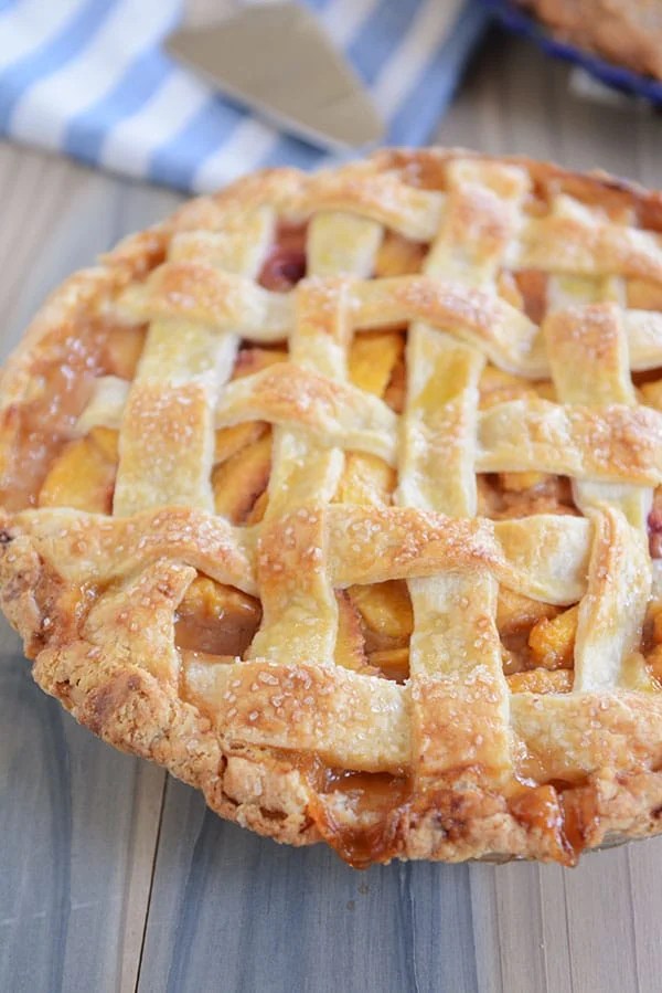 TriedandTrue Fresh Peach Pie Recipe Mel's Kitchen Cafe