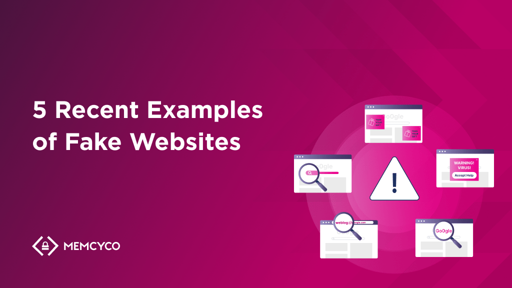 5 Recent Examples of Fake Websites | Memcyco