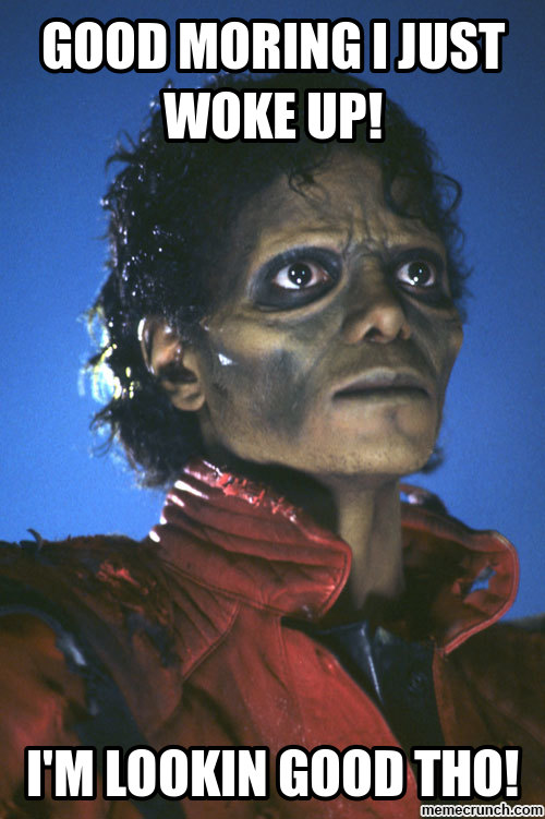 Just Woke Up Meme Monkey Meme Painted