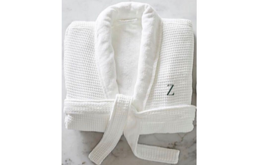 Pottery Barn Personalized Robe MEMORANDUM NYC Fashion & Lifestyle