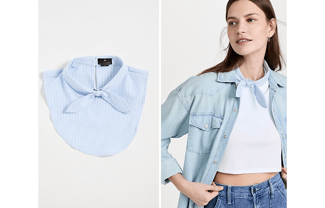 Lele Sadoughi Neck Tie Collar MEMORANDUM NYC Fashion & Lifestyle Blog for the Working Girl