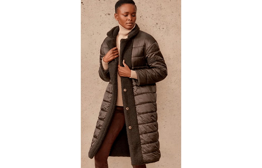 J. McLaughlin Reversible Puffer Coat MEMORANDUM NYC Fashion