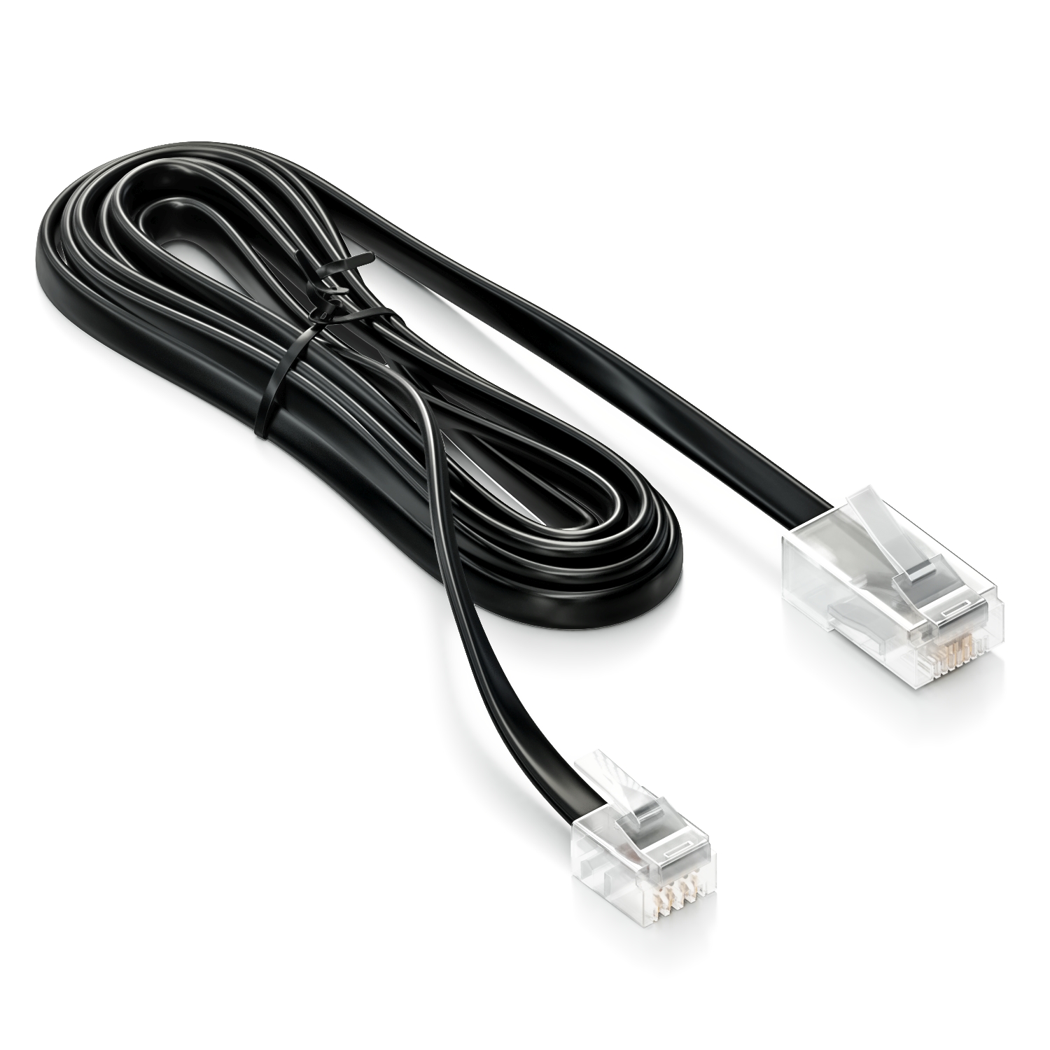 10m Telefonkabel DSL Kabel Router Kabel RJ11 6P4C Stecker auf RJ45 8P4C