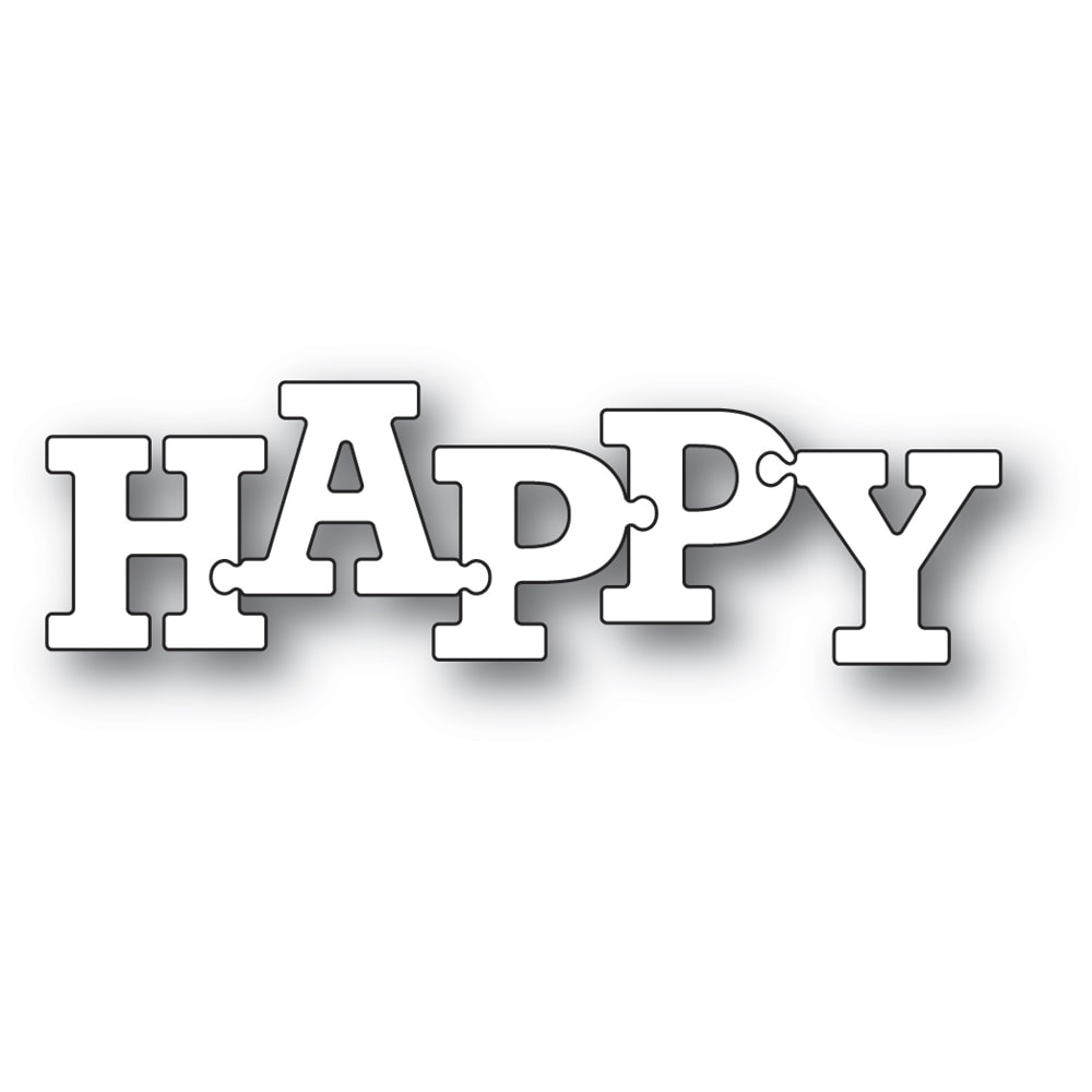 Happy Puzzle Letters