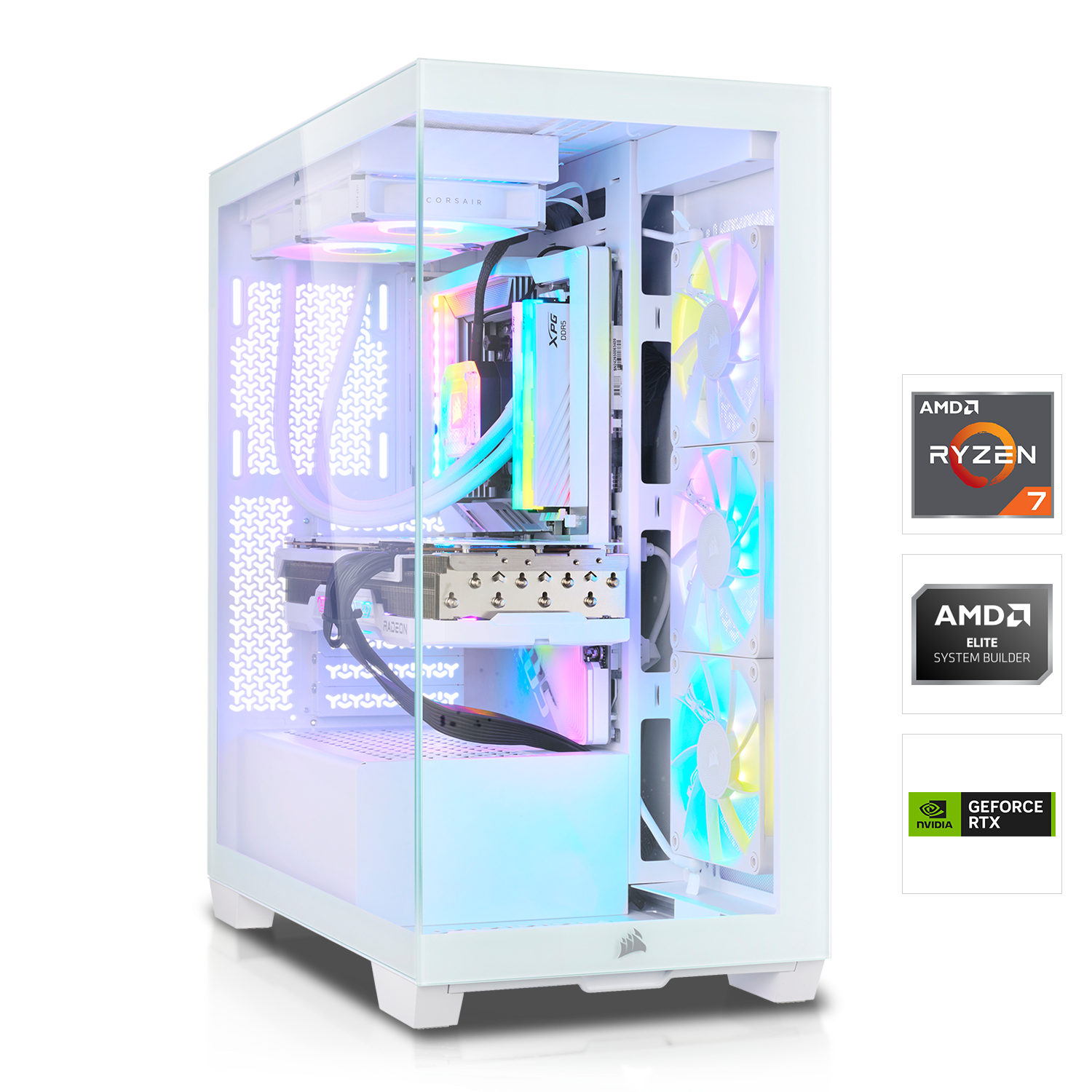 HIGH END GAMING PC AMD Ryzen 7 7700X 8x4.50GHz 32GB DDR5 RTX 4070